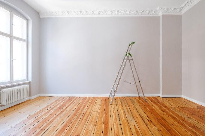 Painting an interior home in Rhode Island